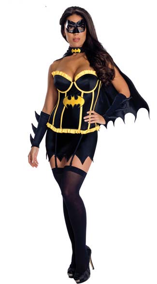 Deluxe Batgirl Corset Costume